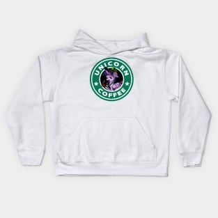 Unicorn Coffee Kids Hoodie